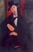 Amedeo Modigliani Portrait de Mario Spain oil painting artist